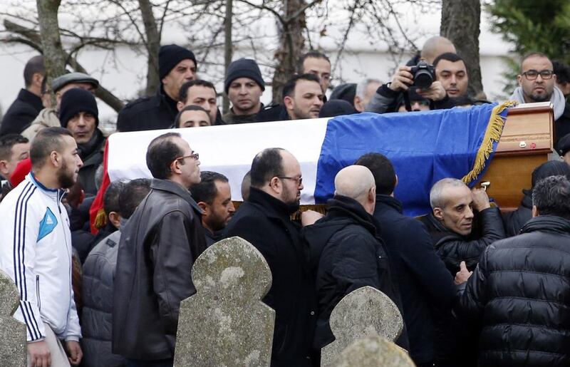 His brother Malek called the murders an act of barbarity by false Muslims. ‘One must not confuse extremists with Muslims. Mad people have neither colour or religion,’ he said. Kenzo Tribouillard / AFP Photo