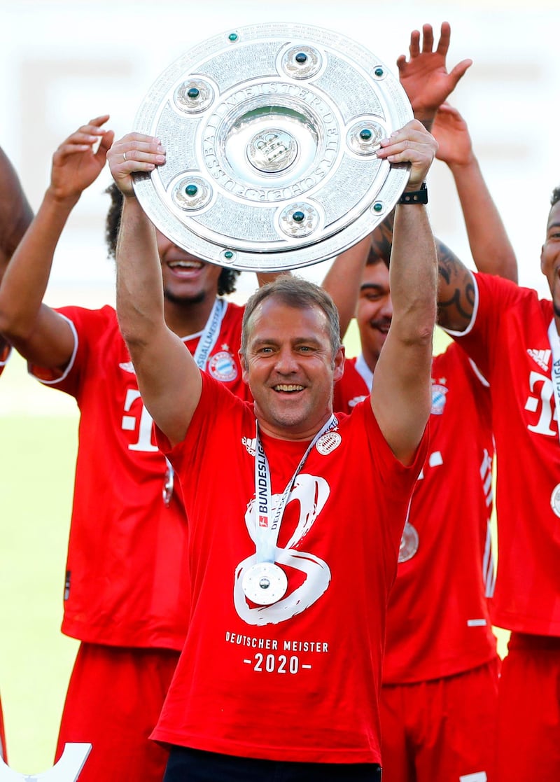 Bayern Munich manager Hans-Dieter Flick. AFP