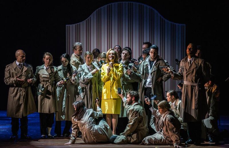 The New Prince, the dizzyingly ambitious and bitingly topical new opera from Emirati composer Mohammed Fairouz, which celebrated its world premiere with a standing ovation at Amsterdam’s Stadsschouwburg on Friday, March 24, in a big budget production by the Dutch National Opera. Courtesy Marco Borggreve