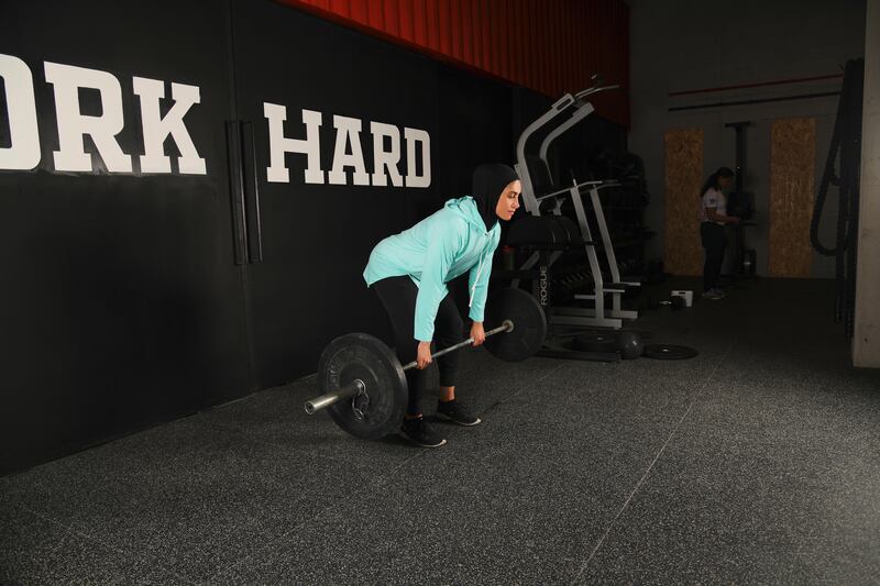 The Squat Hoodie is also being worn to lift weights, as it does not ride up.
