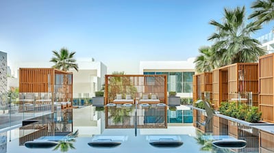 The spa pool at Five Palm Jumeirah. Courtesy Five Palm Jumeirah