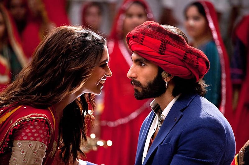 Deepika Padukone & Ranveer Singh in the bollywood film Ram-leela, Nov. 2013
CREDIT: Courtesy Eros International