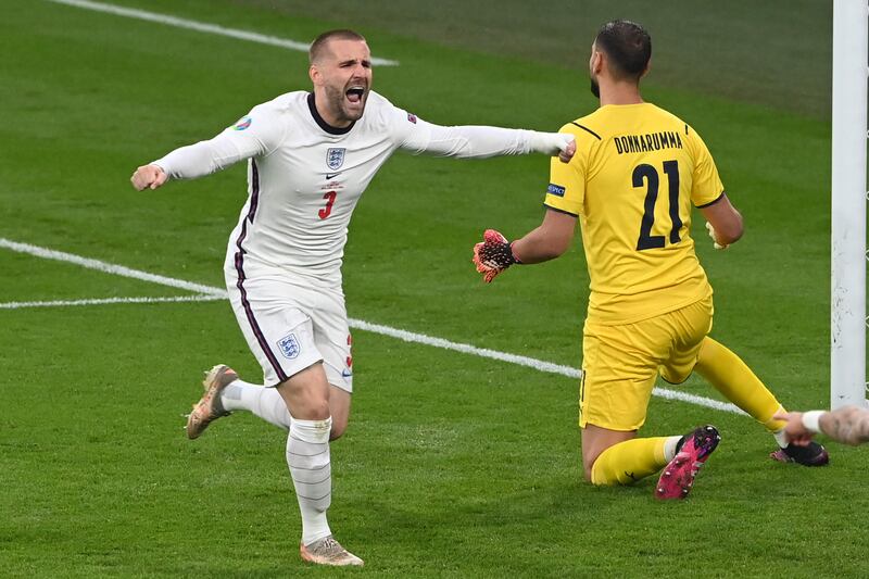 Luke Shaw – 8. Goal, two minutes. What a time to score your first goal for England – a measured controlled finish on the bounce which kissed the post. Played just 59 minutes for England between 2015 and March 2021. Didn't feature in 61 of England's 63 games in that time. Perfectly timed runs all night. Sensational at the start, then back to the wall in a one-sided second half.