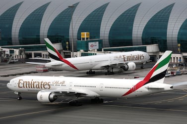 Emirates has pledged to reduce the amount of single-use plastic made available on their flights. Christopher Pike / Reuters