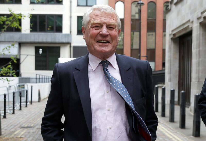 FILE PHOTO: Paddy Ashdown, former leader of Britain's Liberal Democrat party, leaves the party's headquarters in central London, May 8, 2015. REUTERS/Peter Nicholls/File Photo