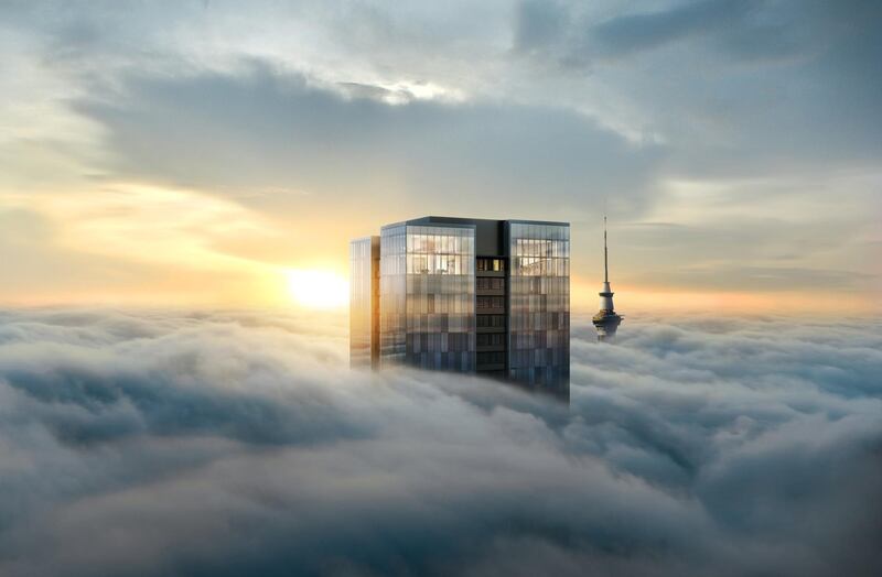 The Pacifica Super Penthouse spans the top two floors of New Zealand's tallest residential building. All photographs courtesy New Zealand Sotheby’s International Realty