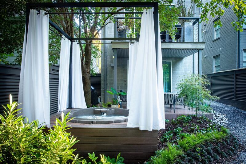 11. This design-centric abode in downtown Atlanta comes with its own Zen garden and hot tub.