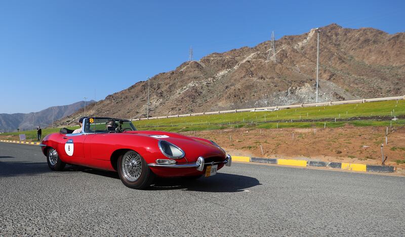 A 1967 E Type Jaguar.