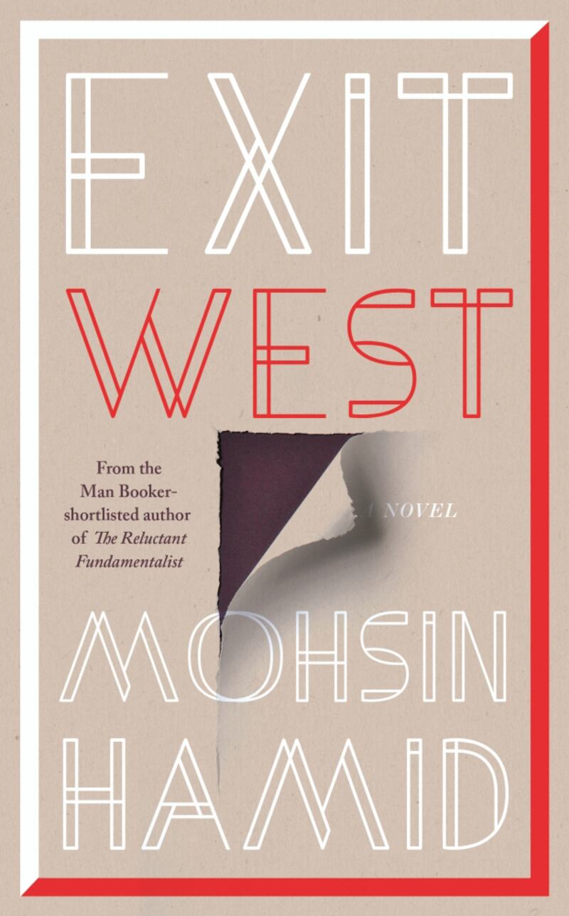 A handout book cover image of "Exit West
A Novel" by Mohsin Hamid published by Hamish Hamilton (Courtesy: Penguin UK) *** Local Caption ***  rv18mr-books-hamid02.jpg