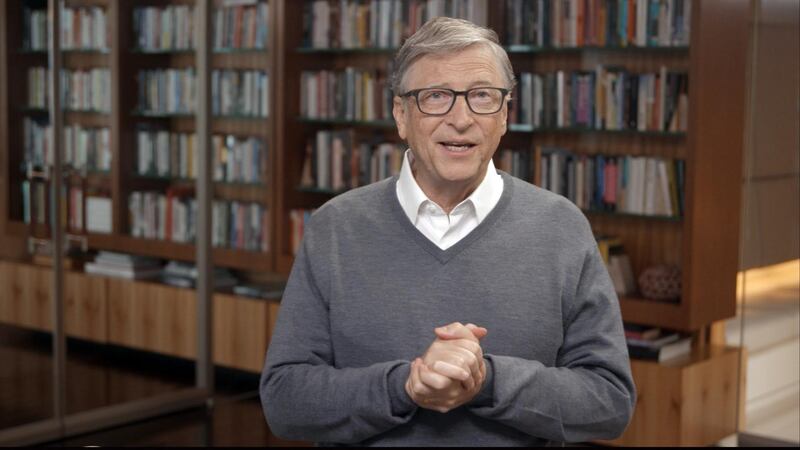 UNSPECIFIED - JUNE 24: In this screengrab, Bill Gates speaks during All In WA: A Concert For COVID-19 Relief on June 24, 2020 in Washington.   Getty Images/Getty Images for All In WA/AFP
