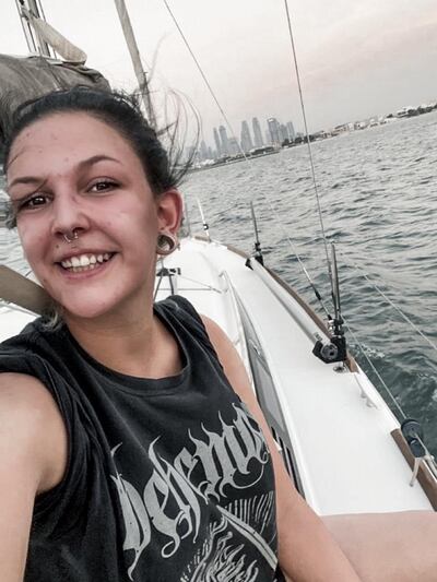 UK university student Alix Lockie said she is looking forward to spending time with her family in Dubai thanks to the removal of the 14-day quarantine on arrival in the UK for travellers from the UAE. Courtesy: Alix Lockie