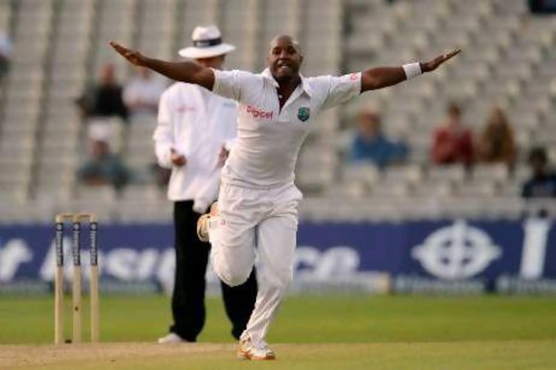 The West Indies’ Tino Best was masterful with the bat and ball.