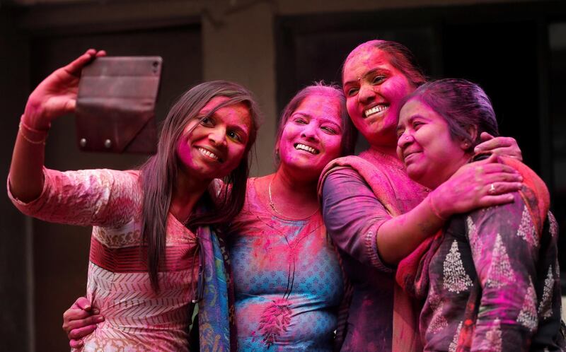 Holi in Ahmedabad. Amit Dave / Reuters