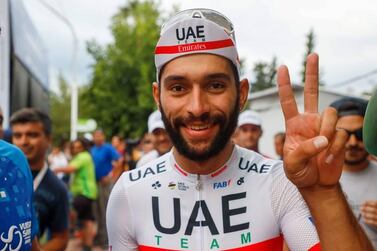 Fernando Gaviria joined UAE Team Emirates ahead of the 2019 season. Courtesy UAE Team Emirates 