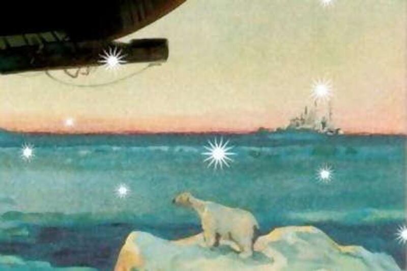 Illustration from the cover of Jean-Christophe Valtat's Aurorarama.