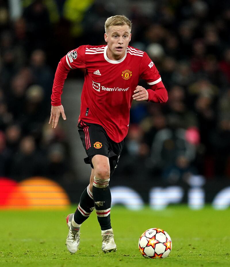 Donny van de Beek - Manchester United to Everton (loan). PA