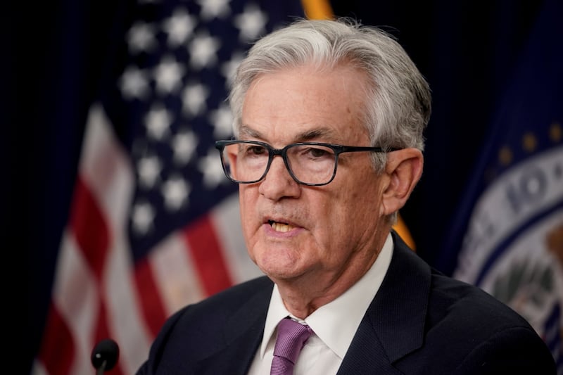 US Federal Reserve Chairman Jerome Powell. Bloomberg