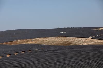 Greece's largest solar park in Kozani. Bloomberg