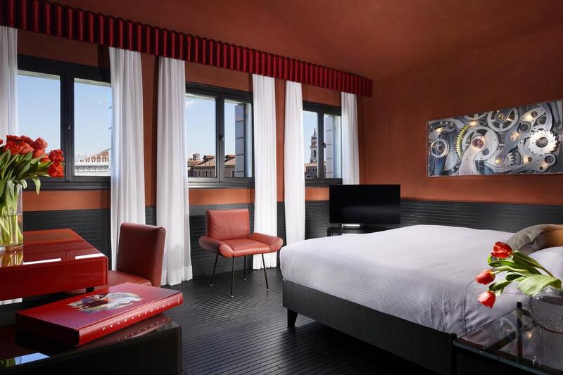 A room at Hotel L’Orologio in Venice. Courtesy Hotel L’Orologio Venice
