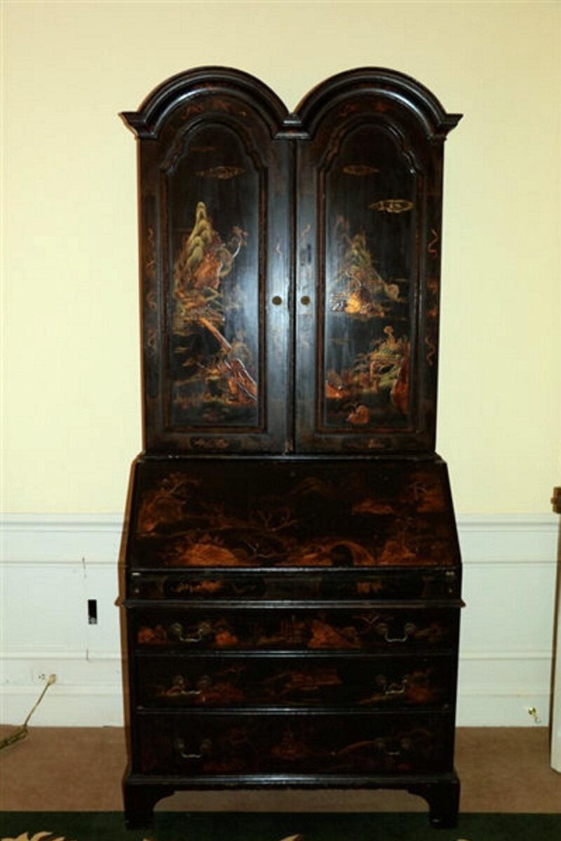 A Queen Anne style cabinet from the suite of Sheikh Sabah Al Ahmad Al Sabah, the recently deceased Emir of Kuwait.