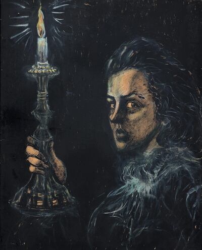 Fahrelnissa Zeid painted this portrait of her daughter as Lady Macbeth in the 1960s. Coutesy Bonhams