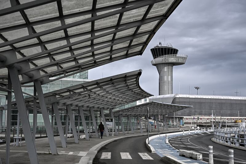 French authorities have evacuated Bordeaux Airport, the latest in a series of bomb threats. AFP