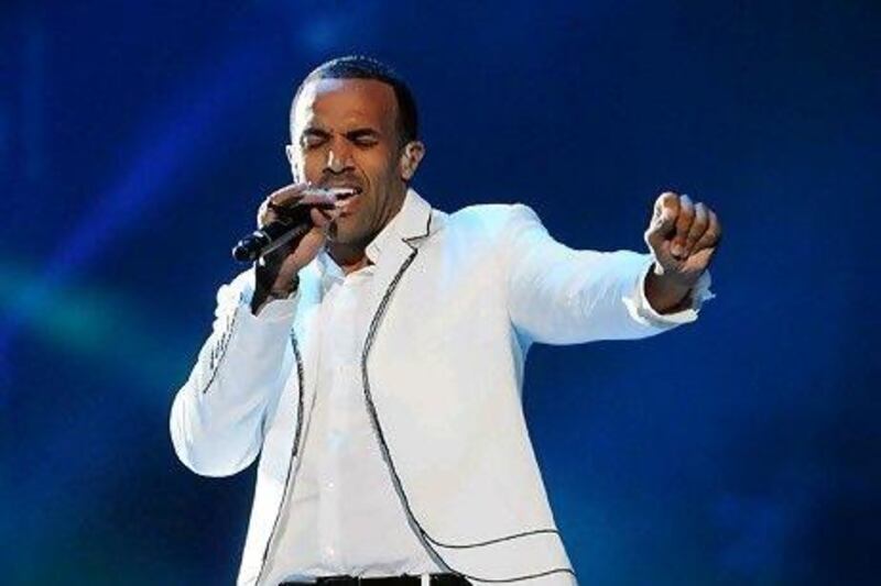 Craig David performs in Cardiff, Wales, last year. Photo by Tim Alban / Getty Images