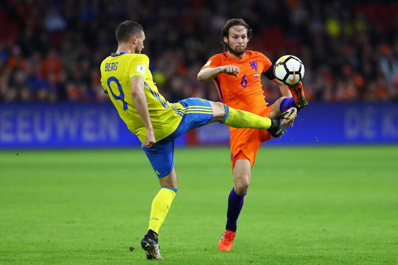 CB: Daley Blind of Netherlands and Manchester United. Dean Mouhtaropoulos / Getty Images