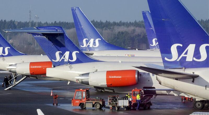 SAS is based out of Denmark, and flies to more Northern European cities than any other airline. Johan Nilsson / EPA