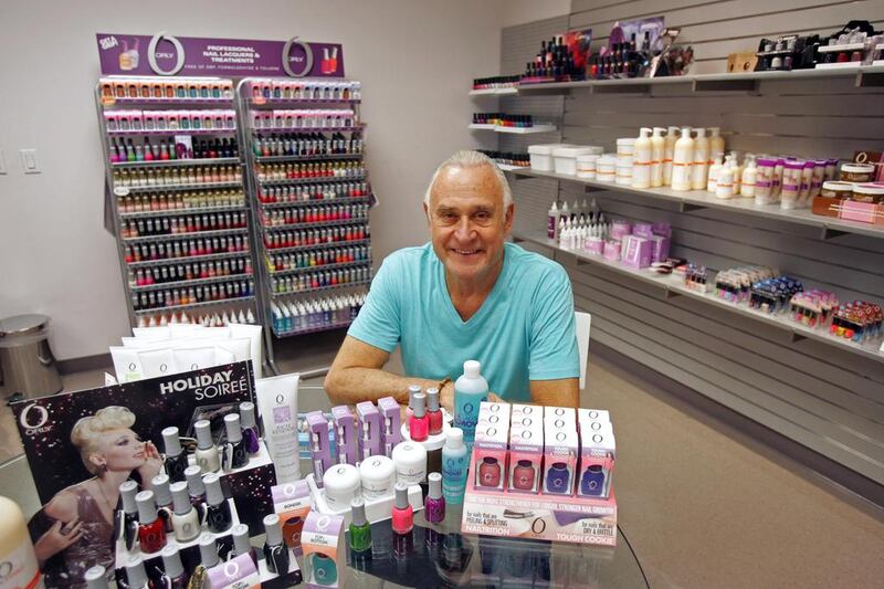 Jeff Pink, the owner of Orly International and the creator of the French manicure. Ringo Chiu / Zumapress.com