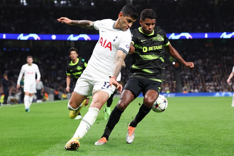 Cristian Romero – 6. Returned from muscle fatigue but questions will be raised if he gave Edwards too much time and space on the ball to shoot for his goal. Sensing a need to pick up the intensity in the second half, Romero was running into the final third and getting stuck into challenges. Booked. AP Photo