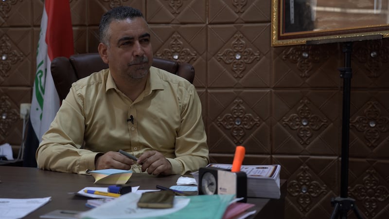 Amir Abdul-Razaq Al Zubaidi the general director of the provincial antiquities department.