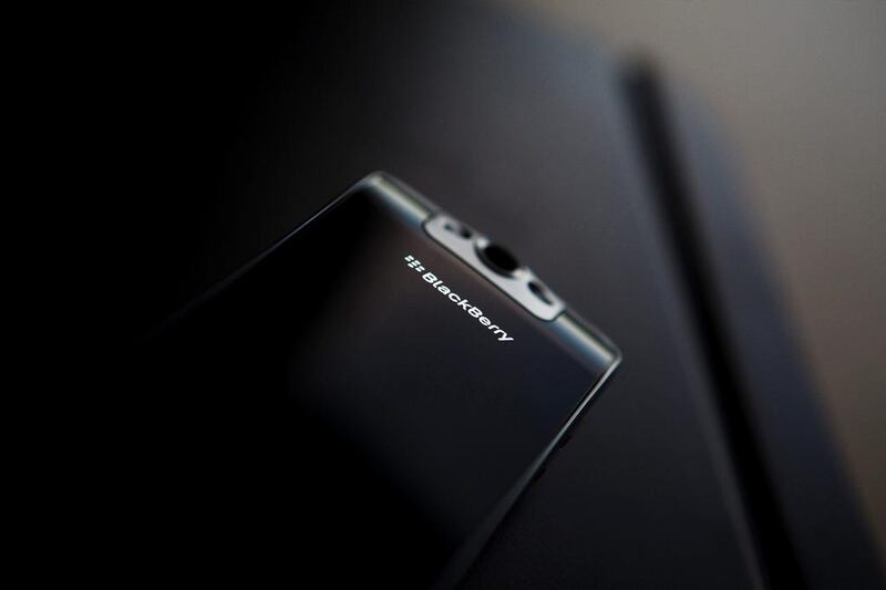 A Blackberry Pearl smartphone. The Canadian company will no longer manufacture handsets. Mark Blinch /Reuters