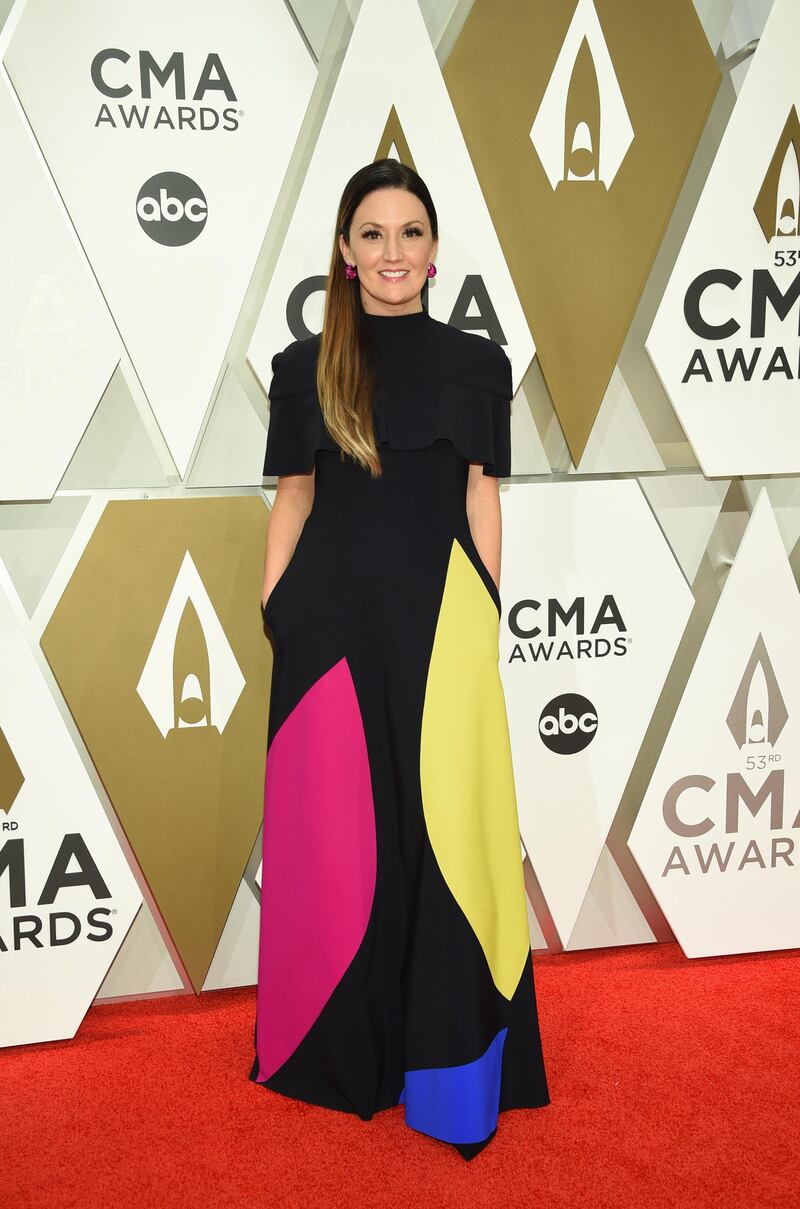 Natalie Hemby arrives at the 53rd annual CMA Awards in Nashville on November 13, 2019. AP