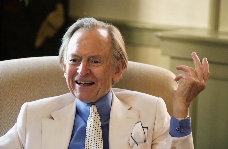 Wolfe, who died Monday, May 15, 2018, at age 88, was a rule breaker and traditionalist and a man of other contradictions. He mingled happily with hippies and published in Rolling Stone, but was a supporter of Ronald Reagan and otherwise old-fashioned in his tastes. AP