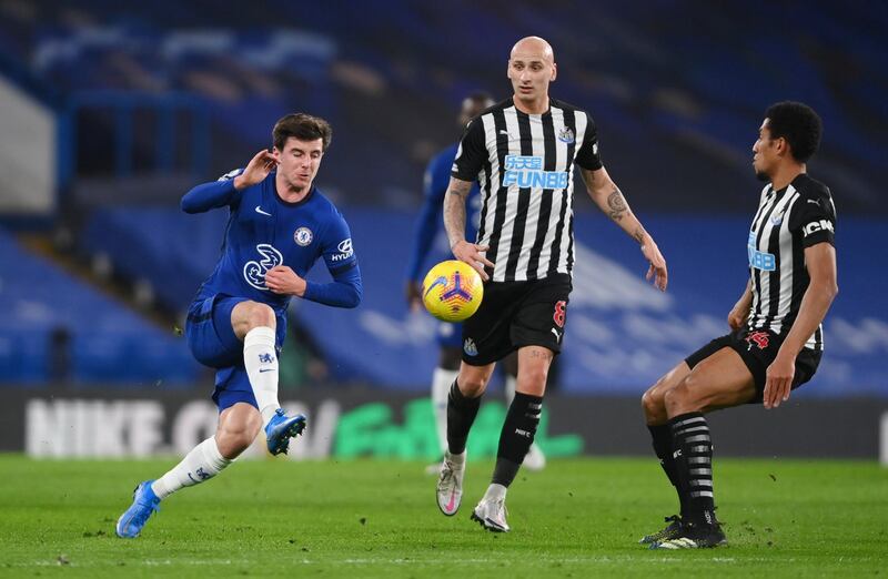 Mason Mount - 7: Well delivered corner helped set-up second goal but would have been disappointed that two shots just before the break failed to even force a save out of Darlow. Reuters