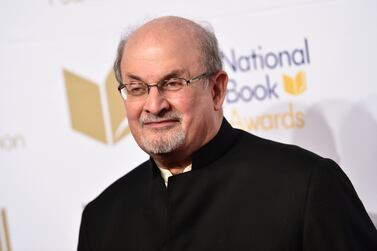 FILE - Salman Rushdie attends the 68th National Book Awards Ceremony and Benefit Dinner on Nov.  15, 2017, in New York.  Rushdie is “on the road to recovery,” his agent confirmed Sunday, Aug.  14, 2022, two days after the author of “The Satanic Verses” suffered serious injuries in a stabbing at a lecture in upstate New York.  The announcement followed news that the lauded writer was removed from a ventilator Saturday and able to talk and joke.  (Photo by Evan Agostini / Invision / AP, File)