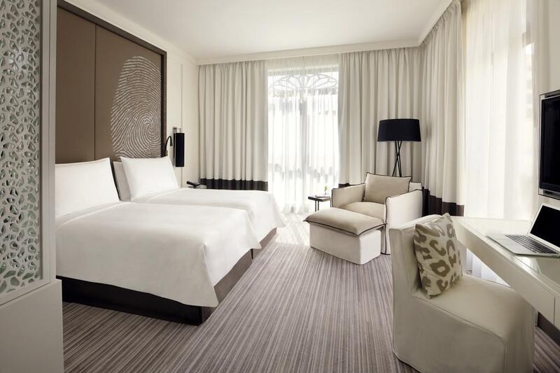 A deluxe room at Vida Downtown Dubai. Courtesy: Vida Hotels & Resorts