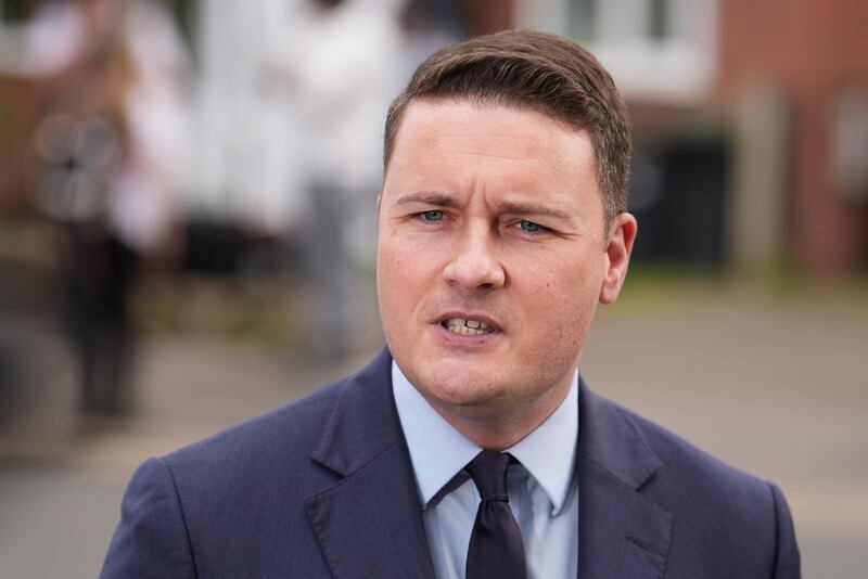 Wes Streeting says he does not travel on public transport alone after receiving death threats over his stance on Gaza. PA