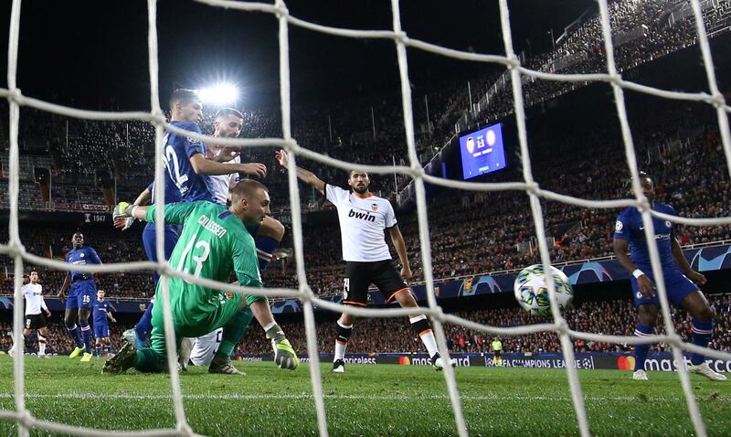 Chelsea's Christian Pulisic scores their second goal. Reuters