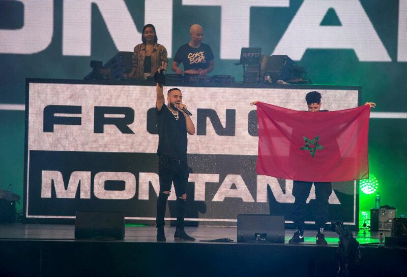 French Montana performs at the Mawazine Festival in Morocco Rabat. Courtesy: Sife El Amine

