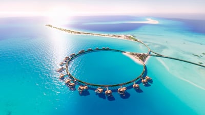 When it opens in 2023, Nujuma, a Ritz-Carlton Reserve, will form part of The Red Sea project. Photo: Marriott International