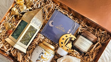 Eid gift boxes by Baskilicious start at Dh209. Photo Baskilicious