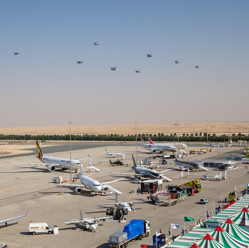 Dubai Airshow begins at Dubai World Central. Photo: Dubai Media Office