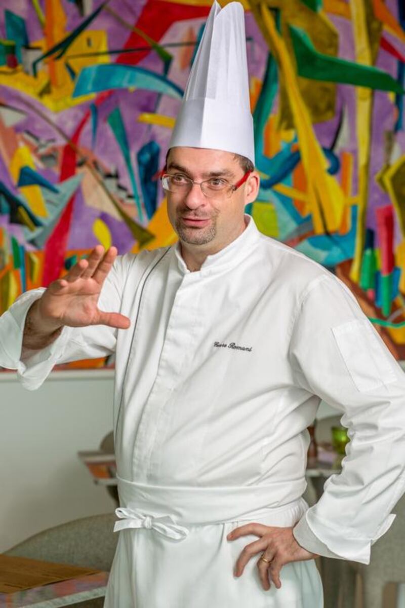 Cesare Romani, the executive chef at Yas Viceroy in Abu Dhabi. Courtesy Yas Viceroy. 