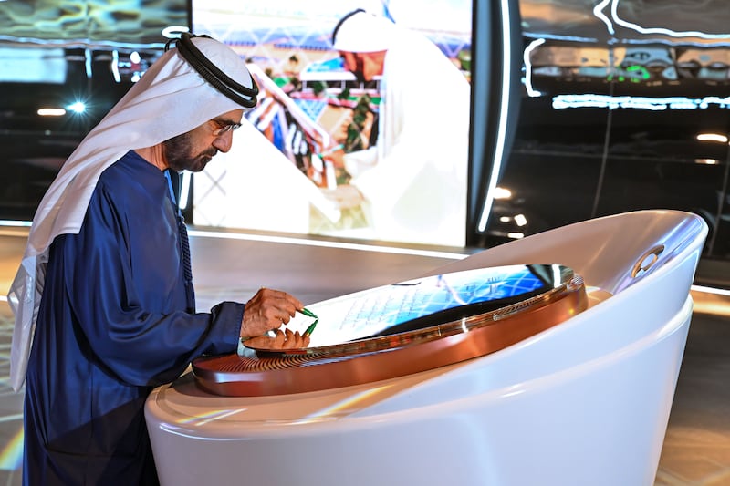 Sheikh Mohammed bin Rashid, Vice President and Ruler of Dubai, said the project was driven by the objectives of the UAE’s push for net zero by 2050. Photo: Dubai Media Office
