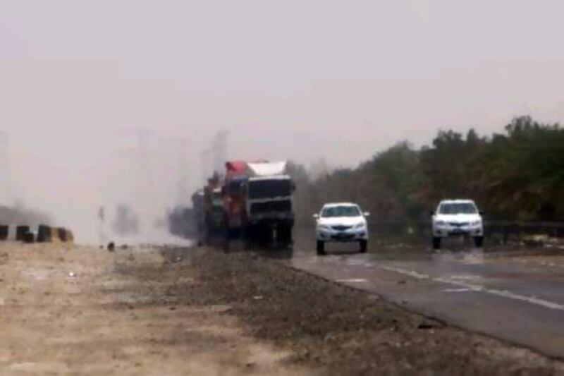 The Mafraq-Gheiwfat motorway (E-11) is one of the deadliest roads in Abu Dhabi emirate.