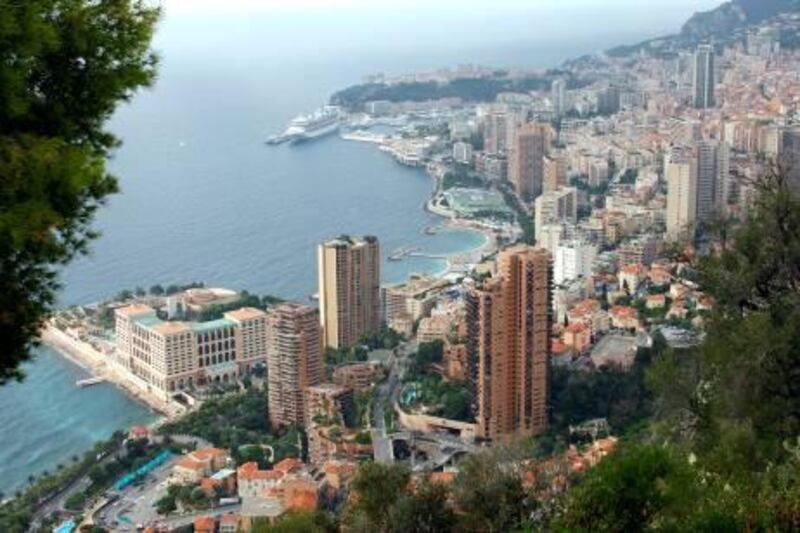 TO GO WITH AFP STORIES ON TAX HAVENS - A photo taken on October 18, 2008 shows a general view of the principality of Monaco. Representatives of 20 of the world's leading economies meet on October 21, 2008 in Paris to discuss how to crack down on so-called tax havens, with the global financial crisis boosting calls to tighten the screws. The OECD lists 38 countries that have adopted tight banking secrecy laws and are tax-free, or have very low taxation. But only three of those -- Andorra, Liechtenstein and Monaco - are on the OECD's black list for refusing to share any information on their finance sectors.  A picture taken on shows .  AFP PHOTO VALERY HACHE