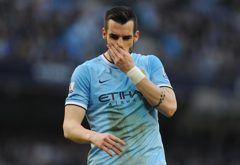 Centre forward: Alvaro Negredo, Manchester City. The longest drought of his City career continued in a subdued performance against Wigan. Peter Powell / EPA