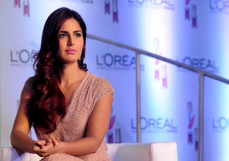Katrina Kaif, who says her new film gave her a perspective on how she wants her life to be. AFP